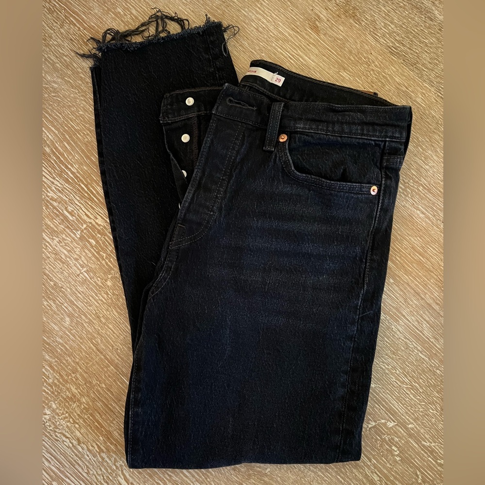 Levi’s Black Wedgie Jeans